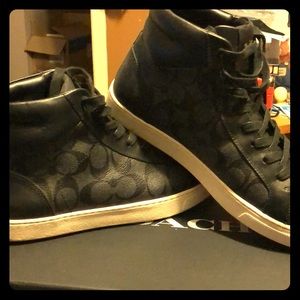 Men’s Coach high tops